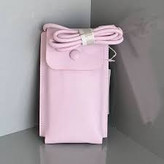 کیف موبایل و کارت برند accessories صورتی