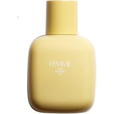 ادکلن اورجینال زارا zara رایحه FEMME اصل استوک رادا عطر زرد خنک شیرین ملایم تابستان بهار پاییز سبک