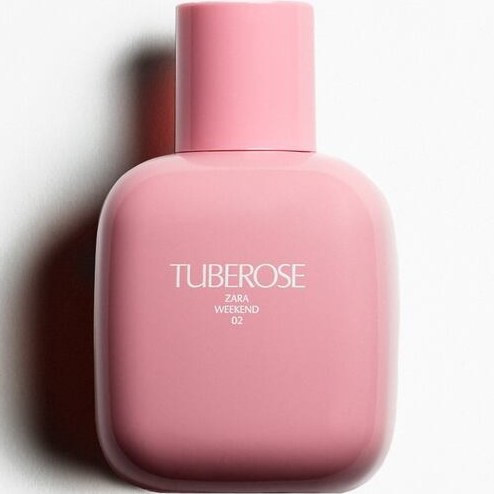 ادکلن اورجینال زارا zara رایحه TUBEROSE ترش اصل استوک رادا میوه عطر زنانه دخترانه وانیل لیمو صورتی