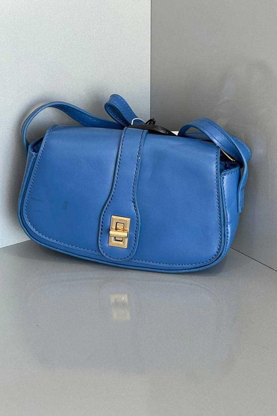 کیف زنانه کوچک رنگ آبی نفتی رودوشی استوک اصل اورجینال زنونه دخترانه دخترونه دستی مکس max