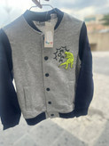 سویشرت بچگانه پسرانه لوپیلو lupilu طوسی سرمهای دایناسور استوک اورجینال ترب پی اقساطی شیک بادوام گرم