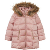خرید کاپشن بچگانه دخترانه اچ اند ام H&M کالباسی ساده استوک اورجینال ترب پی اقساطی زمستون ضدآب بادوام