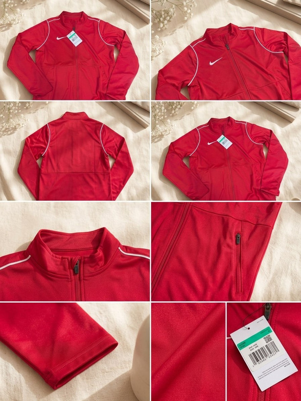 خرید سویشرت بچگانه نایک nike اورجینال قرمز استوک ترب پی اقساطی پسرانه دخترانه ورزشی مدرسه آکبند شیک